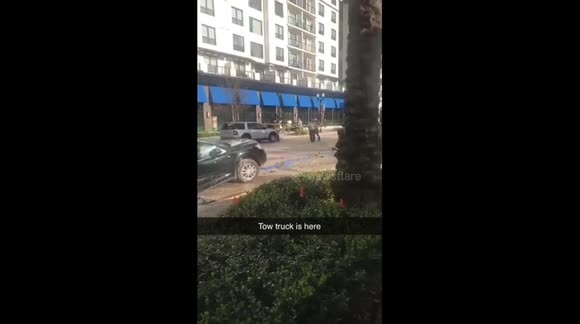 Florida man’s car gets towed out of sinkhole caused by broken water main
