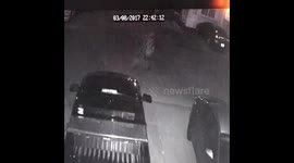 Guy appears in our cctv and then disappeared right in front of our eyes and didnt reappear