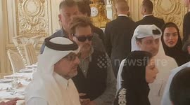 Johnny Depp attends opening ceremony for the National Museum of Qatar