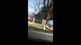 A fire at a mosque in Chechnya