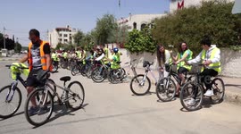 Cycling in Amman, Jordan April 2018