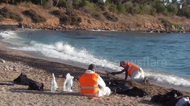Tragic Oil Spill Greece Summer 2017 Ecological Disaster (Uncut) Day 1