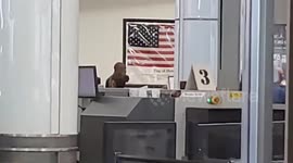 Man claims he has A-bomb to a tea officer at tsa checkpoint the laxpd and fbi called in at lax
