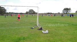 STUNNING GOAL IN THE TOP  CORNER