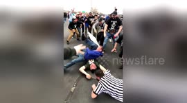 Wrestling fans create their own Wrestlemania event in car park
