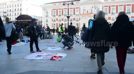 top manta in Madrid Spain