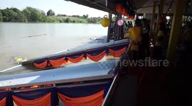 Fish feeding frenzy at Angthong, Thailand