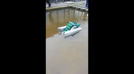 TrashBoat - a maritime clean up machine