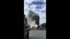 Squamish, BC - Legal grow-op goes up in flames