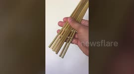 Vietnamese man is fighting plastic pollution with straws made from wild grass
