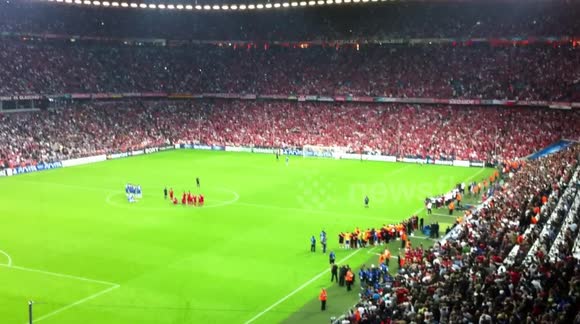 Moment Drogba's penalty won the Champions League for Chelsea