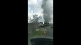 Smiddy Brae Fire, Kingswells/Westhill, 13/03/2019 A944, Aberdeen