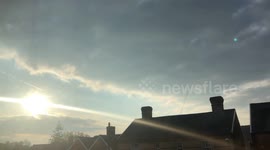 Spring sunset timelapse Mid-Wales.