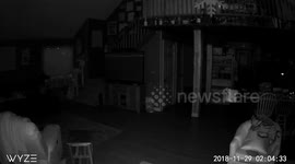 Lights on same switch turn on separately by themselves