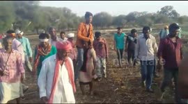 Shocking footage shows Indian village punishing woman for infidelity by having her carry her husband on her shoulders