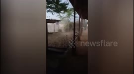 Thunder storm in North East India