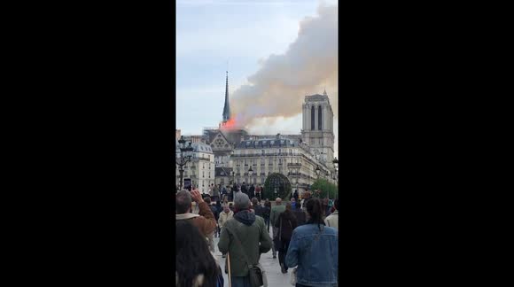 Paris Notre Dame Fire