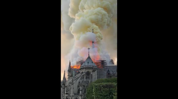 Paris Notre Dame Fire