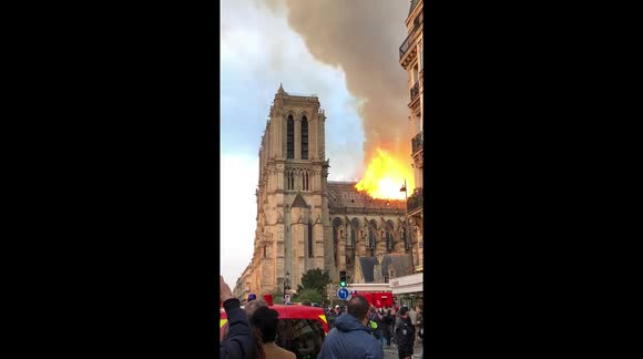Paris Notre Dame Fire