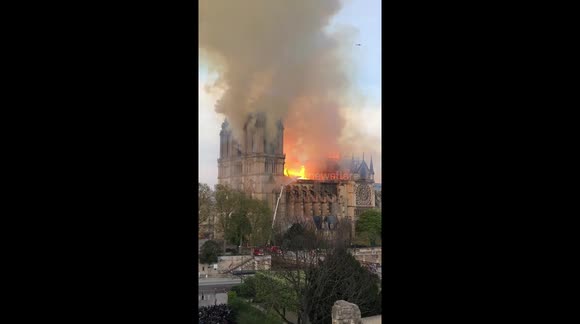 Paris Notre Dame Fire