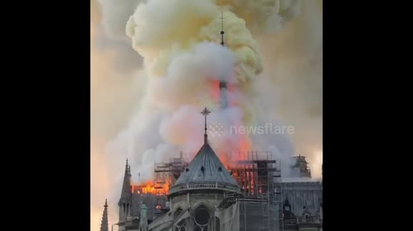 Paris Notre Dame Fire