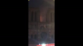 Notre dame burning