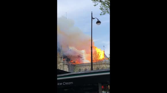 Notre Dame Paris Fire