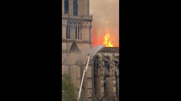 Notre Dame Paris Fire
