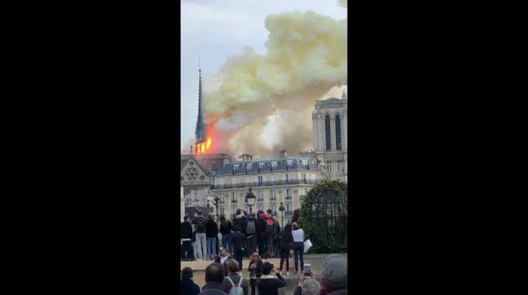 Notre Dame Paris Fire