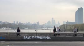 More than 100 people arrested in London climate change protests