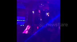 Hot dance of Brazilian guy.