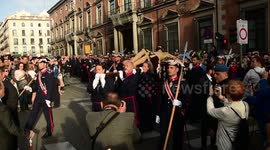 Transfer of the holy Christ of faith, of the halberdiers