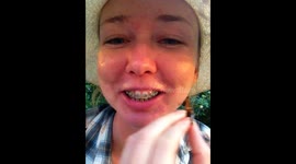 Degustation of insects in Thailand.