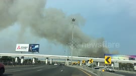 Thai farmers burn crops despite air pollution warnings