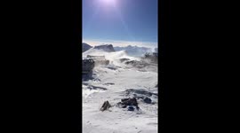 Construction of high-voltage power lines at an altitude of over 3000 meters