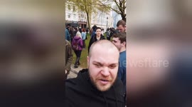 'Thousands' of people swarm Oowee Diner's free burger event in Bristol