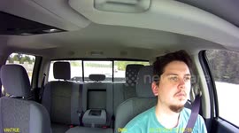 Rear-ended at a stop light.