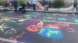 Climate change Waterloo Bridge