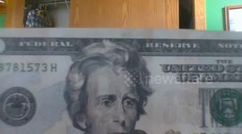Ripping a $20 Bill in HALF