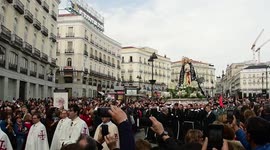 Procession of our lady of loneliness and helplessness,