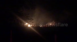 Melbury businesses park. Sherman chemicals fire 21st April 2019