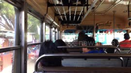 Chickenbus in Guatemala