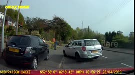 Car handbrake left off