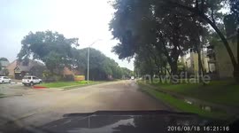 Accident caused by illegal left turn