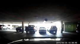 Parking garage blunder