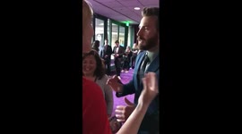 Peyton Shadrick's meeting with hero, Chris Evans
