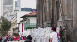 This is how the protests in Bogotá against the government of President Duque were lived