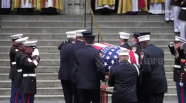 Thousands gather for funeral of Christopher Slutman, Marine and firefighter killed in Afghanistan