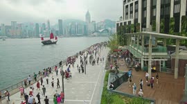 Avenue of Stars in Hong Kong reopens after redevelopment