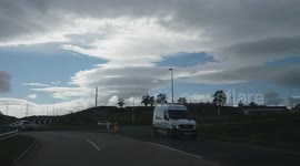 Beautiful Lenticular Spaceship Clouds In N. Ireland